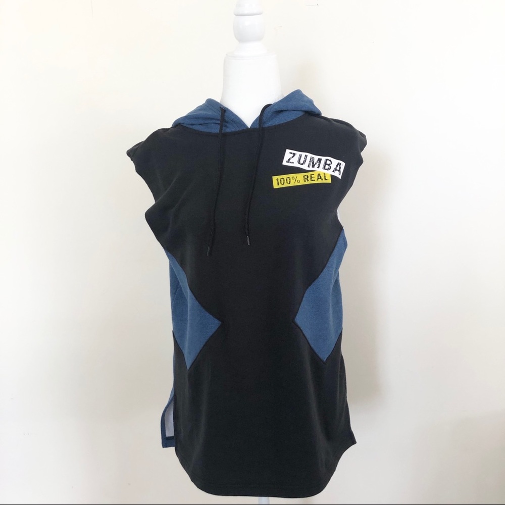 Zumba short sleeve Hoodie size S men’s collection